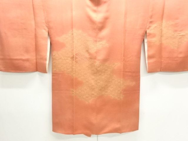 JAPANESE MICHIYUKI COAT / EMBROIDERY / TASUKI LATTICE